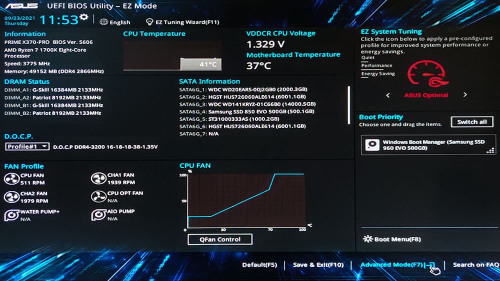 Enter BIOS