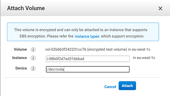 Provide instance details