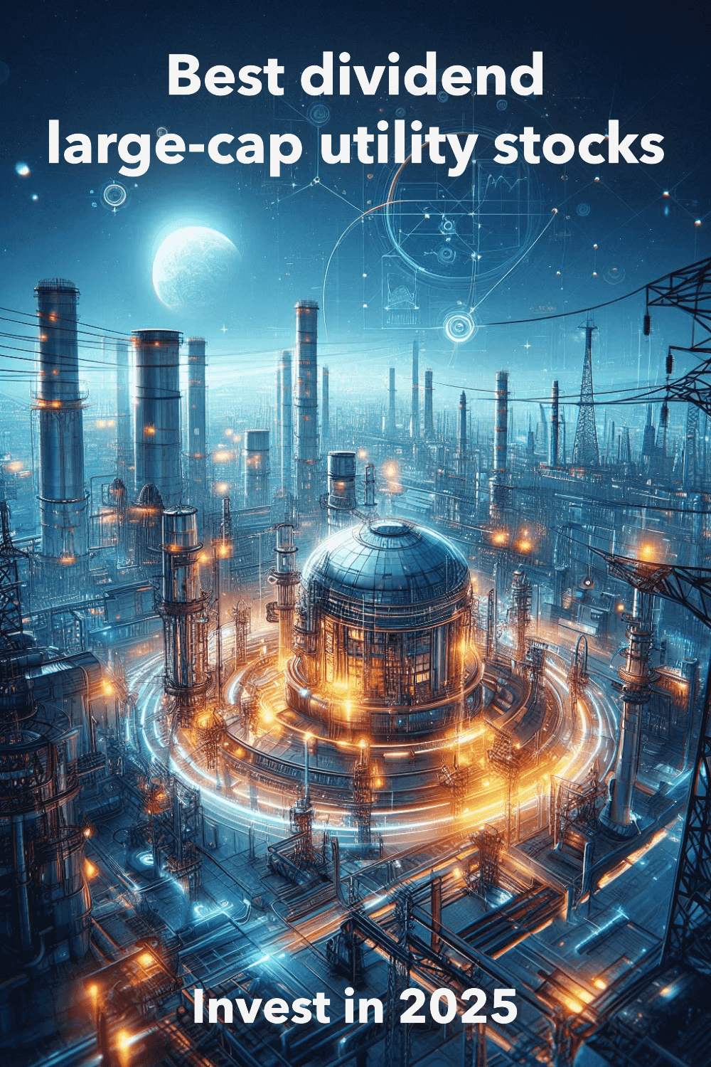 Best dividend large-cap utility stocks to invest in 2025