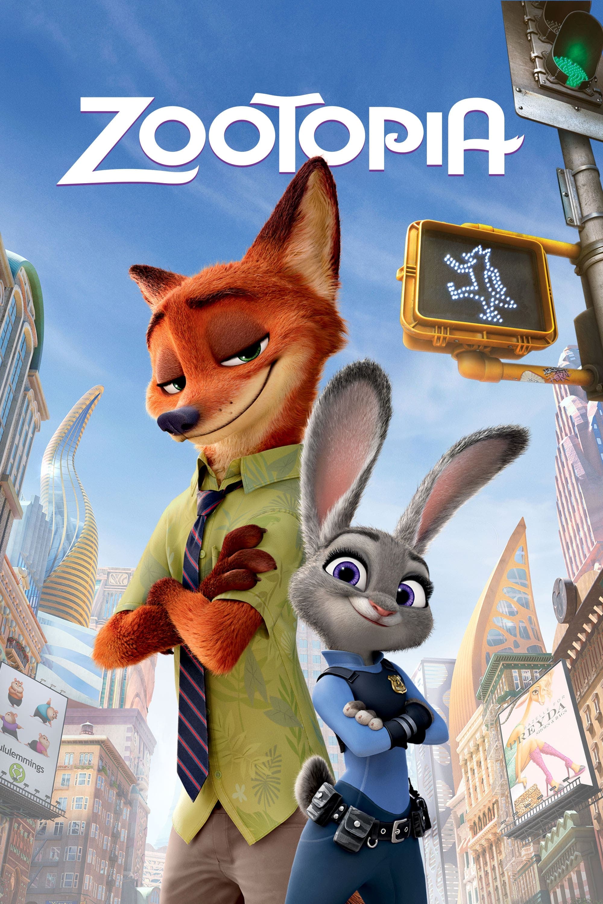 Zoopolis. Зверополис 2016 Постер.