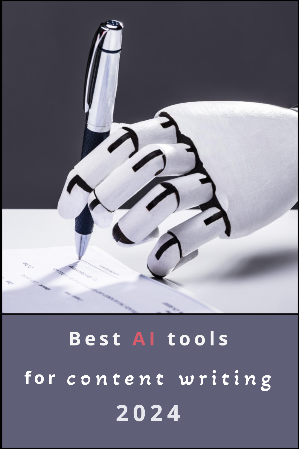 Best AI tools for content writing 2024