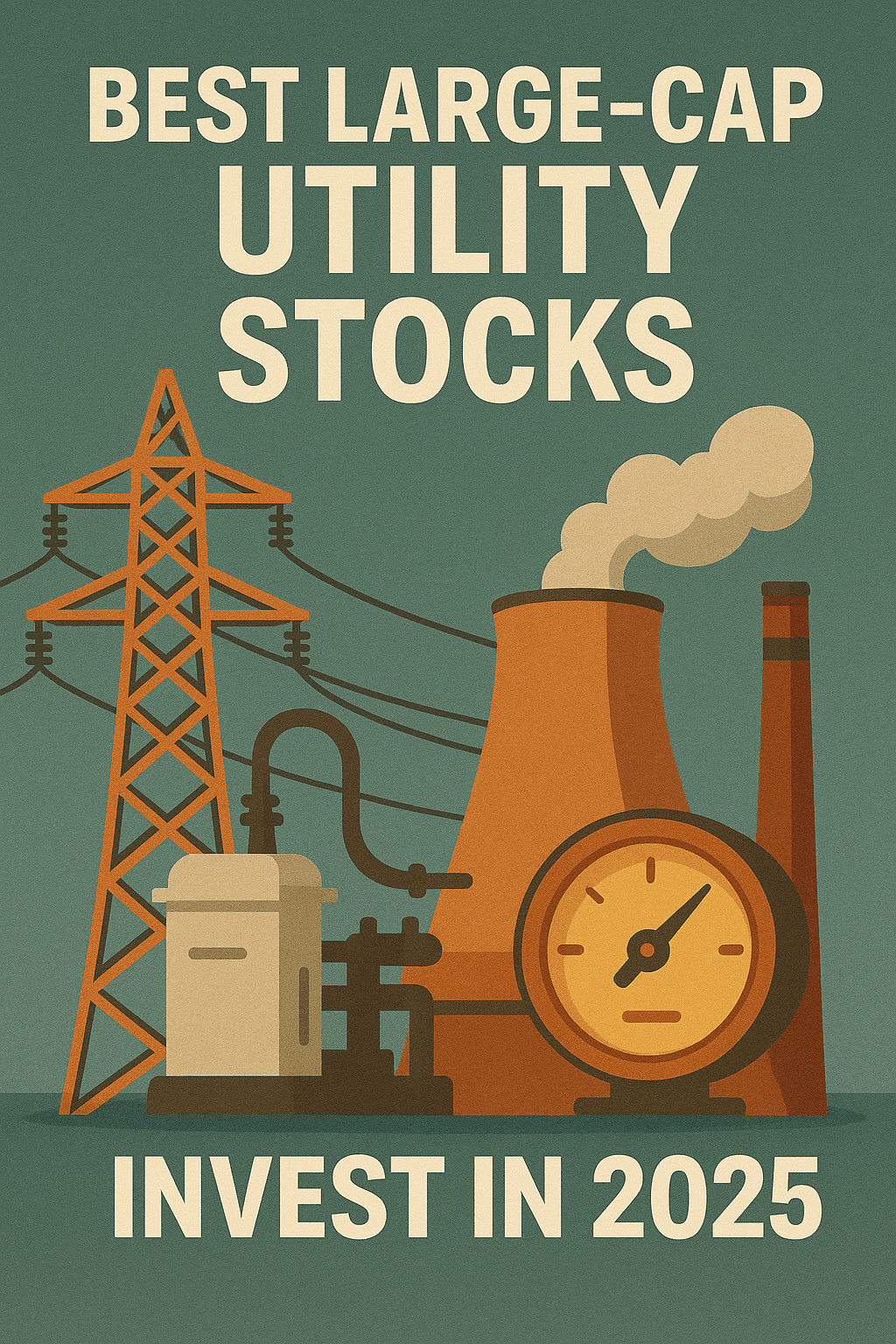 Best large-cap utility stocks to invest in 2025