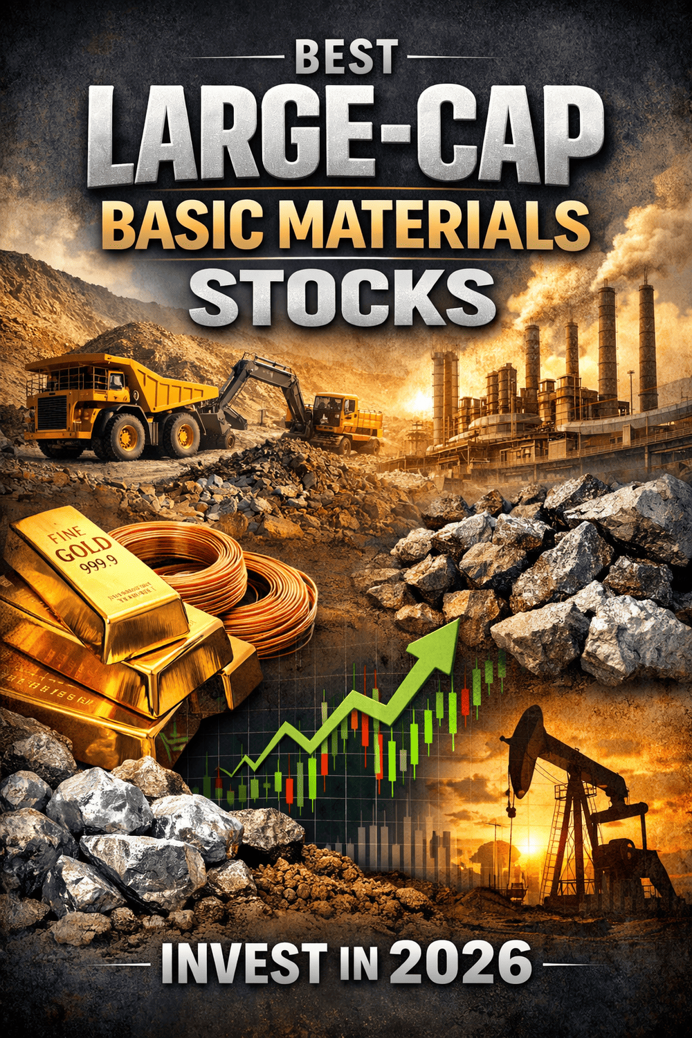 Best large-cap basic materials stocks to invest in 2026