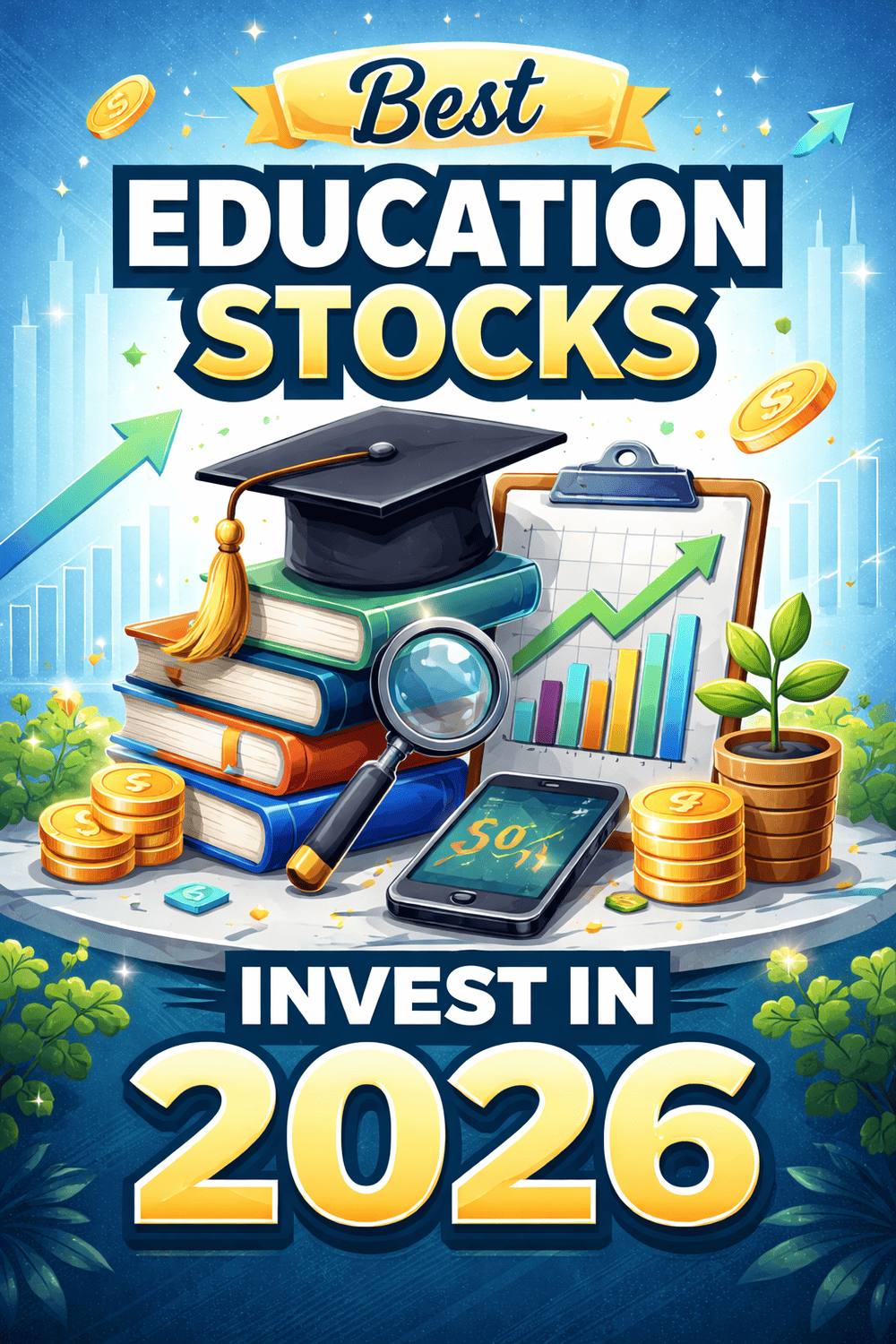 Best education stocks to invest in 2026