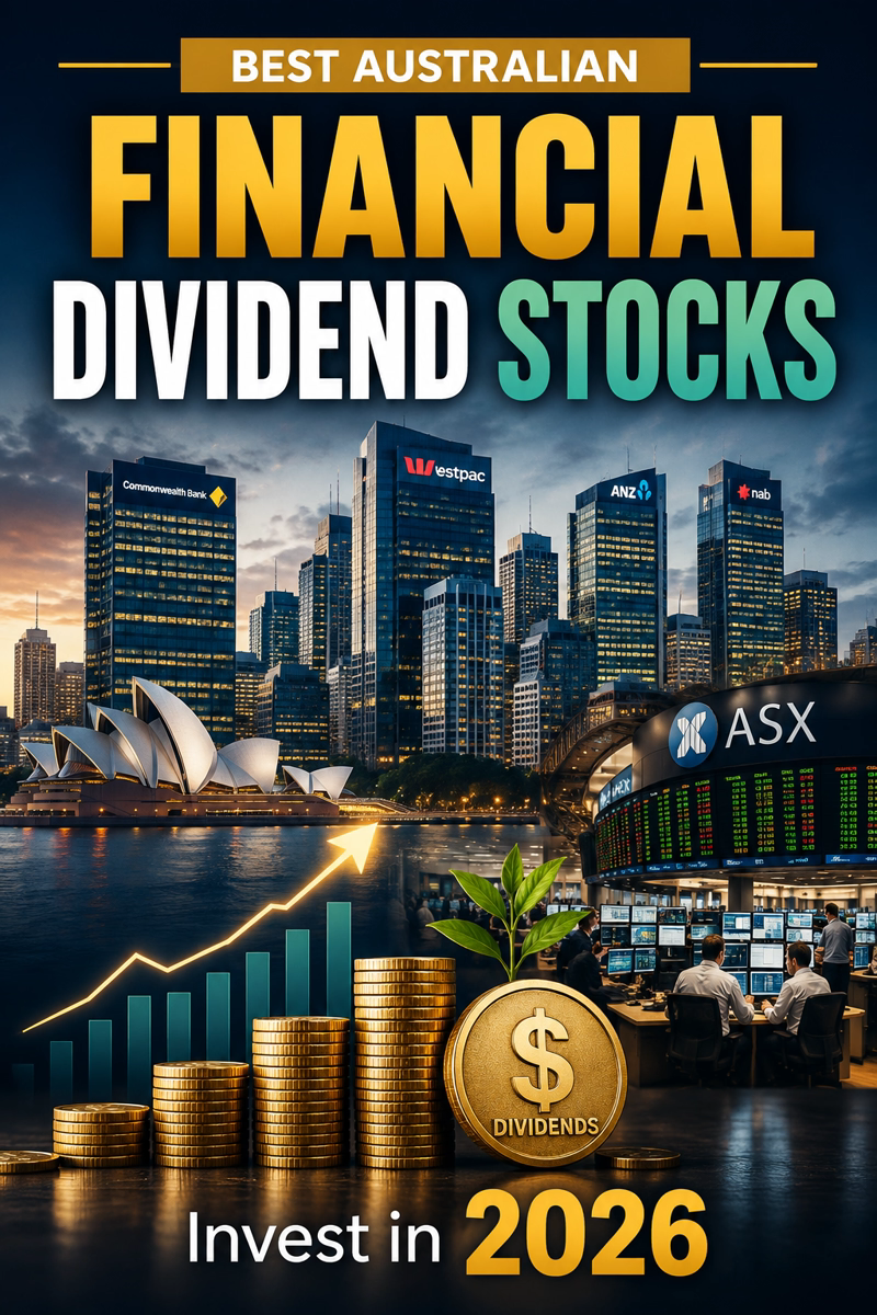 Best Australian financial dividend stocks to invest in 2026