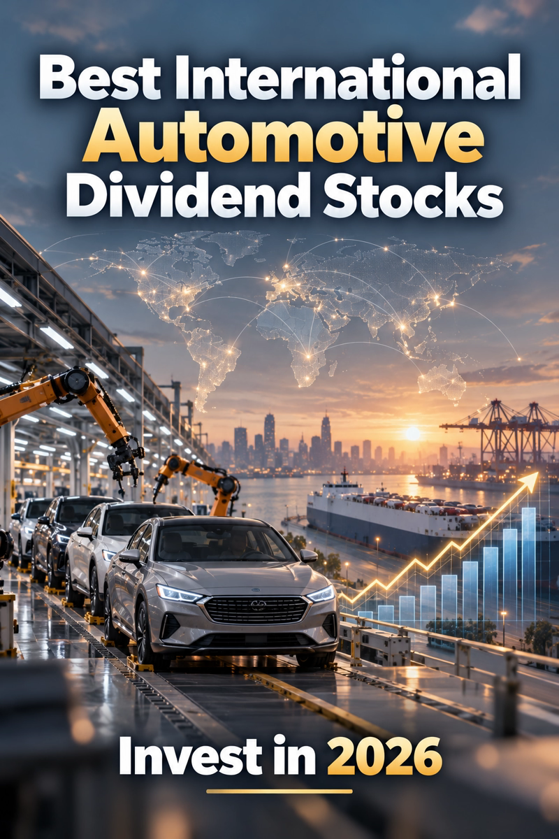 Best international automotive dividend stocks to invest in 2026