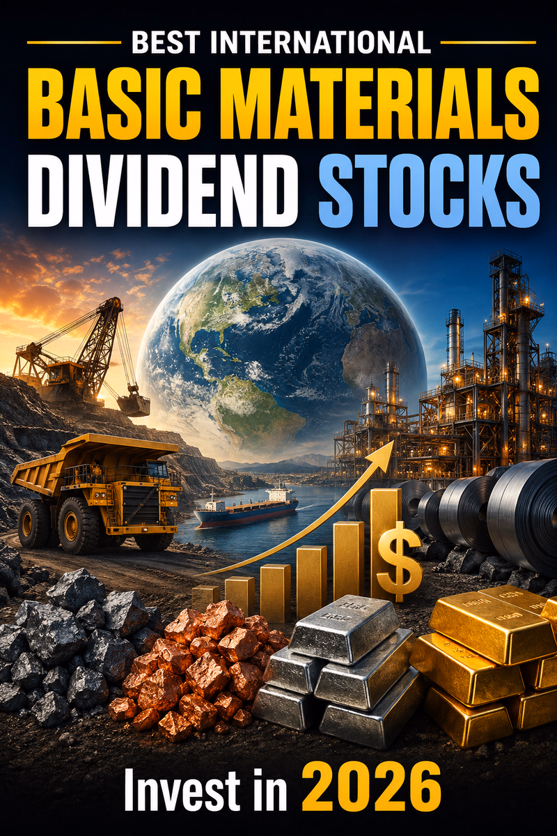 Best international basic-materials dividend stocks to invest in 2026