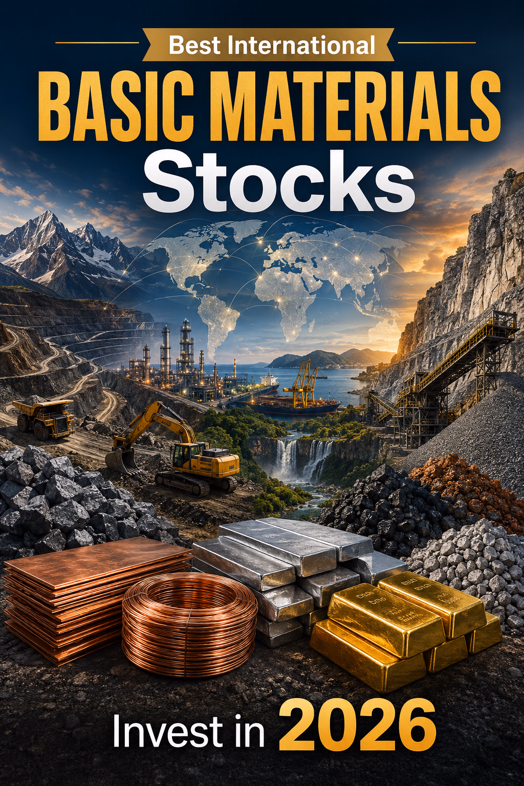 Best international basic materials stocks to invest in 2026