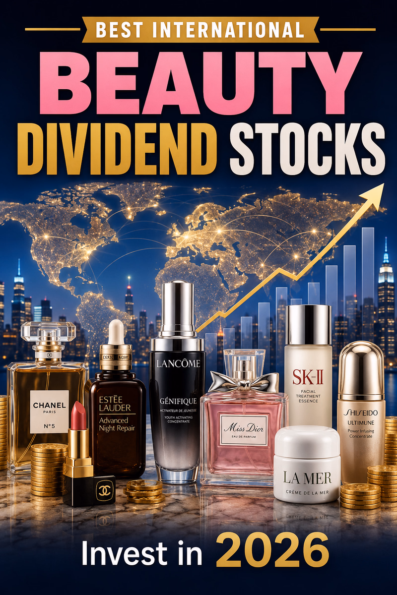 Best international beauty dividend stocks to invest in 2026