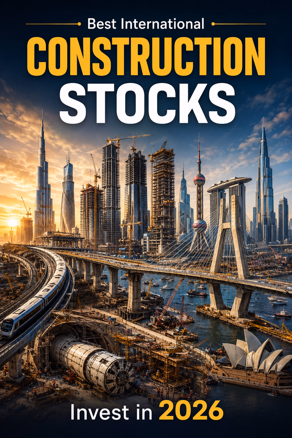 Best international construction stocks to invest in 2026