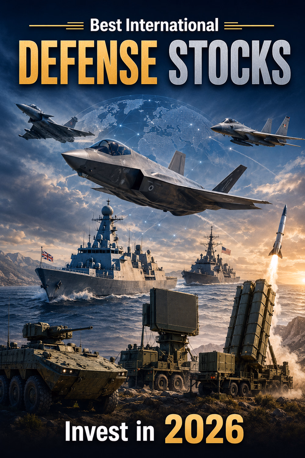 Best international defense stocks to invest in 2026