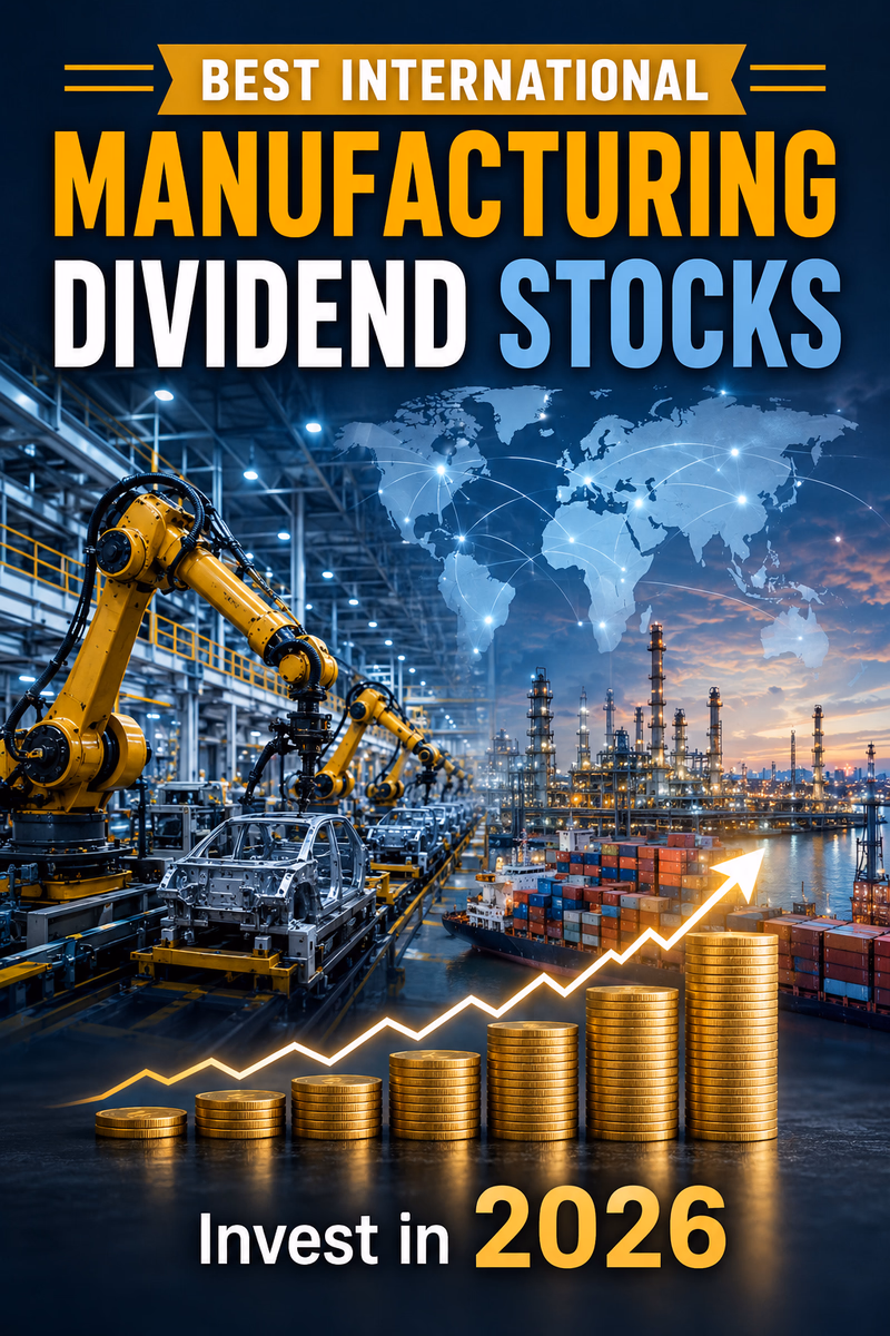 Best international manufacturing dividend stocks to invest in 2026
