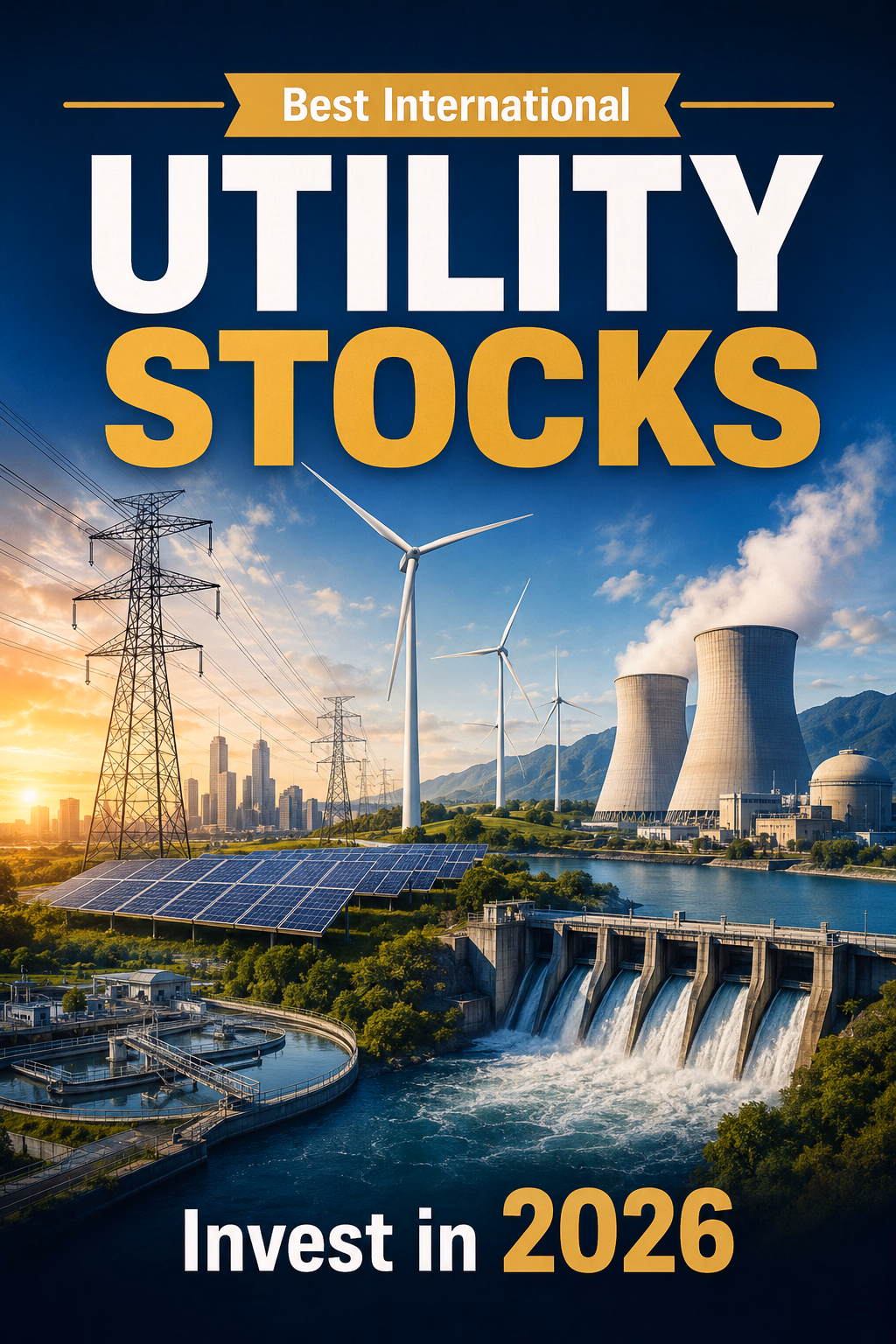 Best international utility stocks to invest in 2026