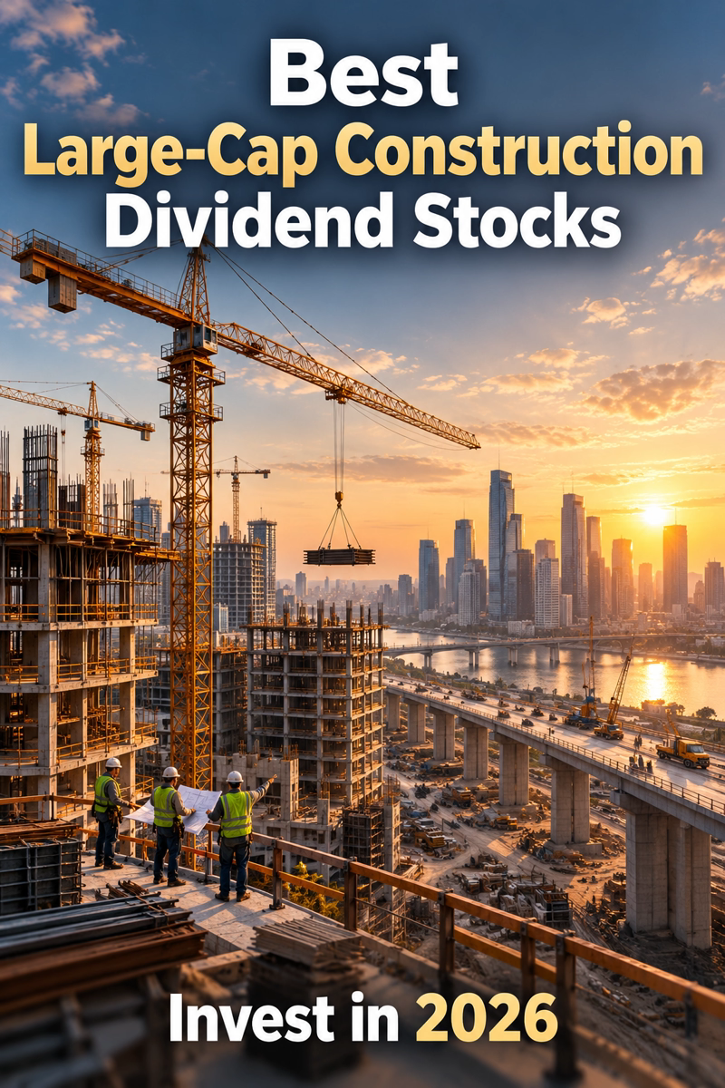 Best large-cap construction dividend stocks to invest in 2026
