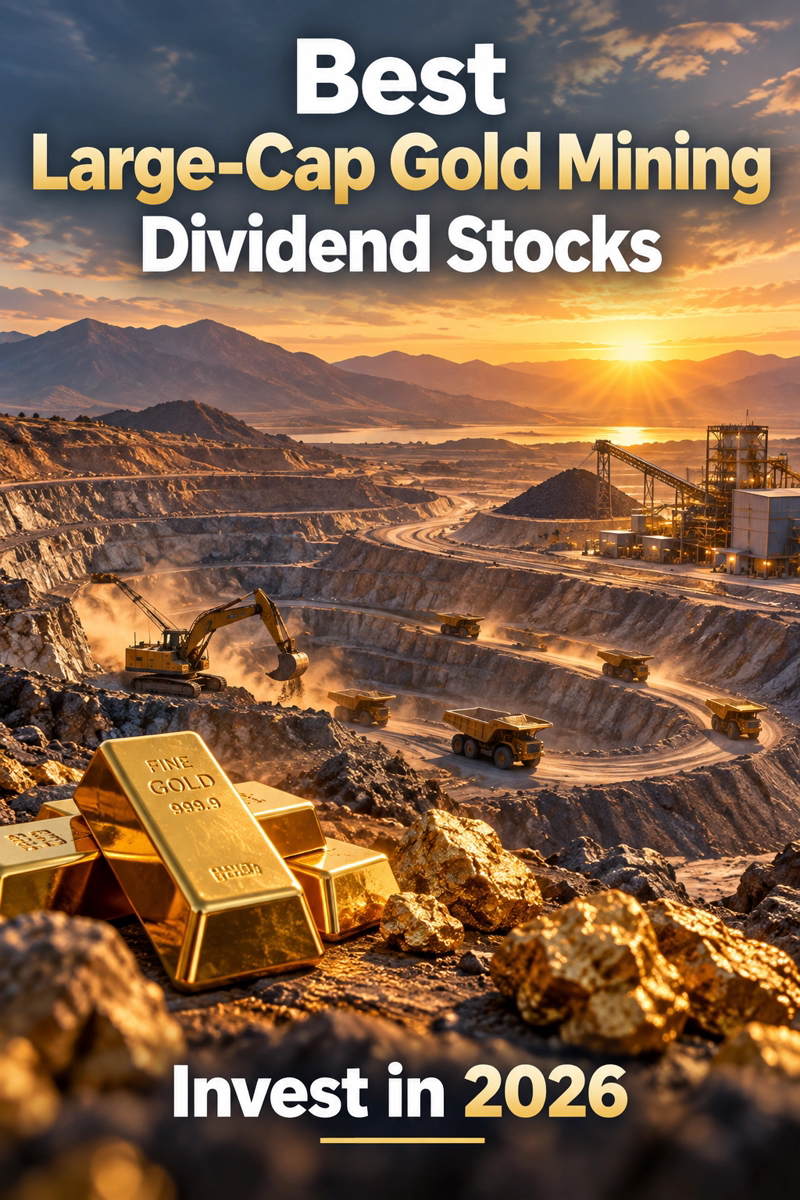 Best large-cap gold mining dividend stocks to invest in 2026