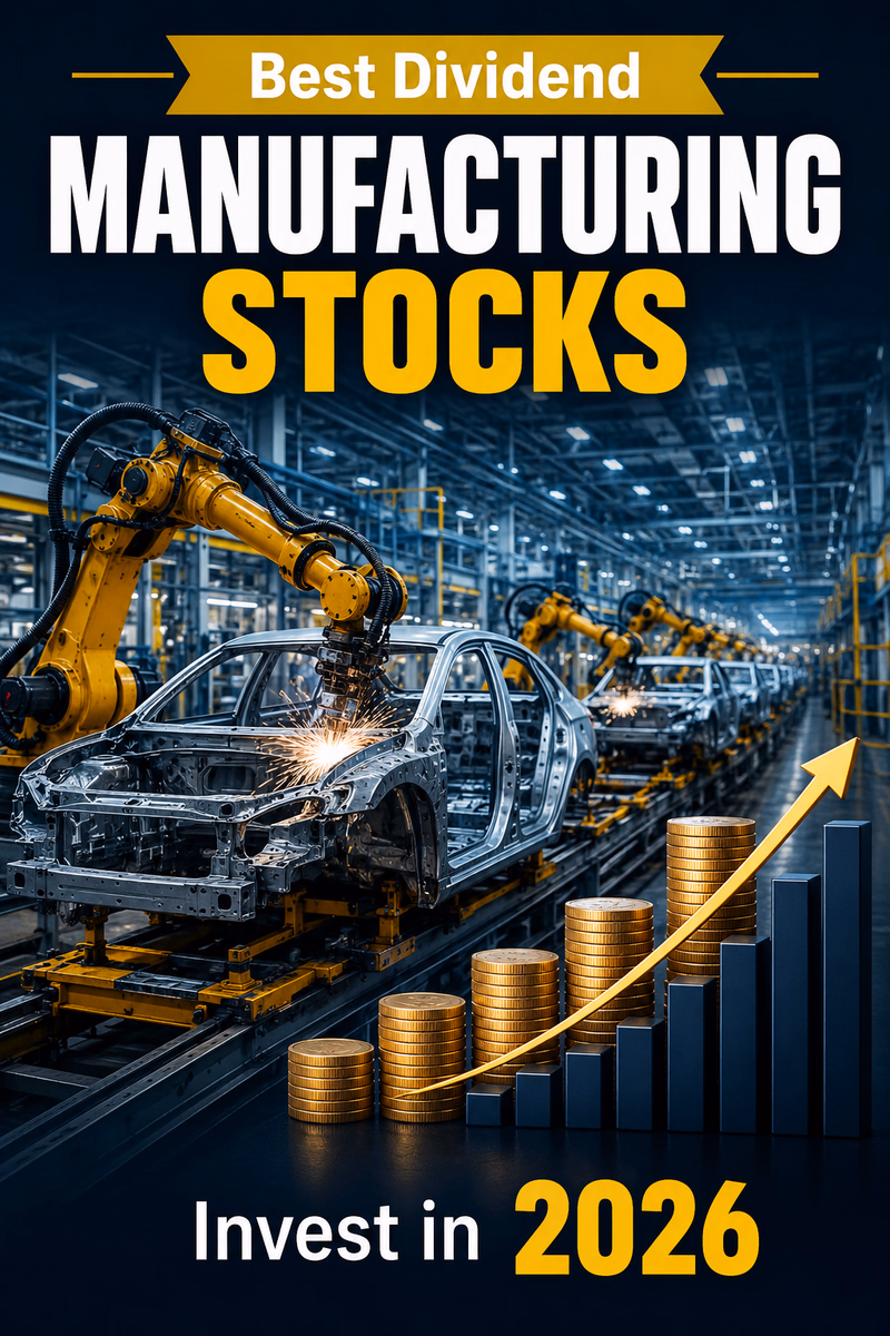 Best dividend manufacturing stocks to invest in 2026